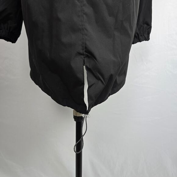 Unbranded Utility Rain Jacket Women's 2XL Black Full Zip Up Hooded NWOT - Picture 9 of 16